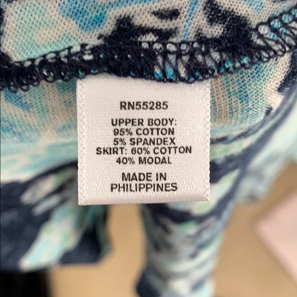 EXPRESS floral strapless dress - Picture 4 of 4